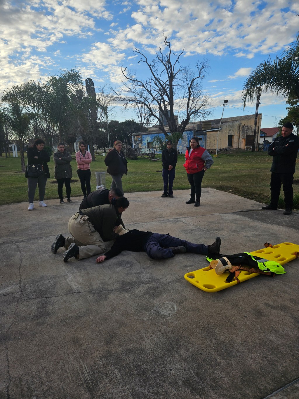 Laguna Larga: Curso Internacional de Manejo Básico del Trauma Extrahospitalario