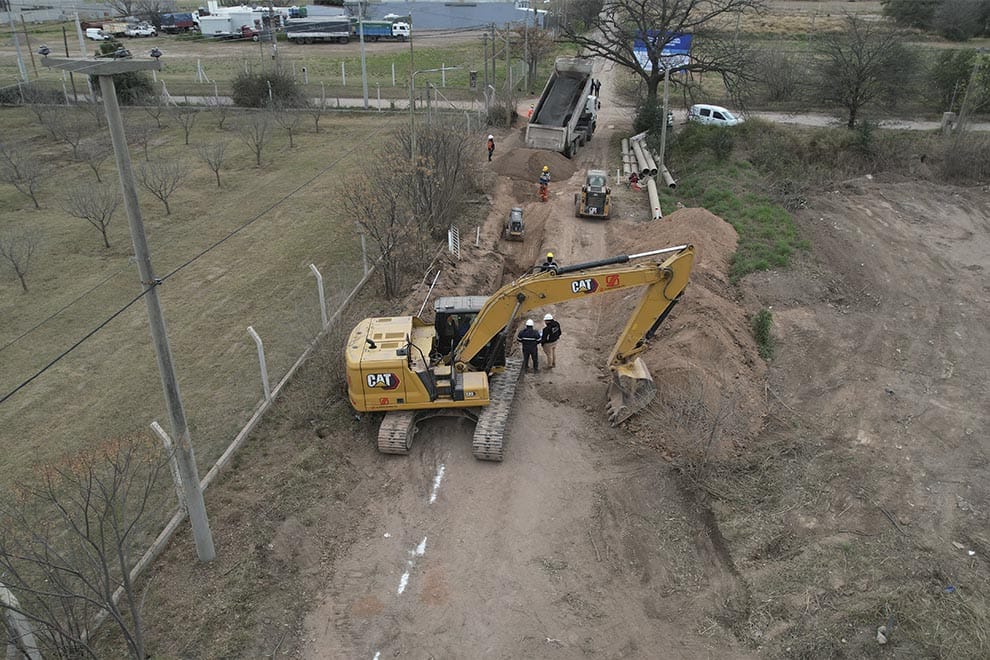 Capital: la obra del Colector Cloacal Sureste tiene un avance superior al&nbsp;90%