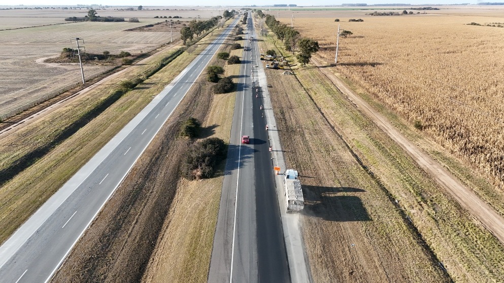 Avanza la obra de rehabilitación de ambas calzadas de la Autopista Córdoba –&nbsp;Pilar