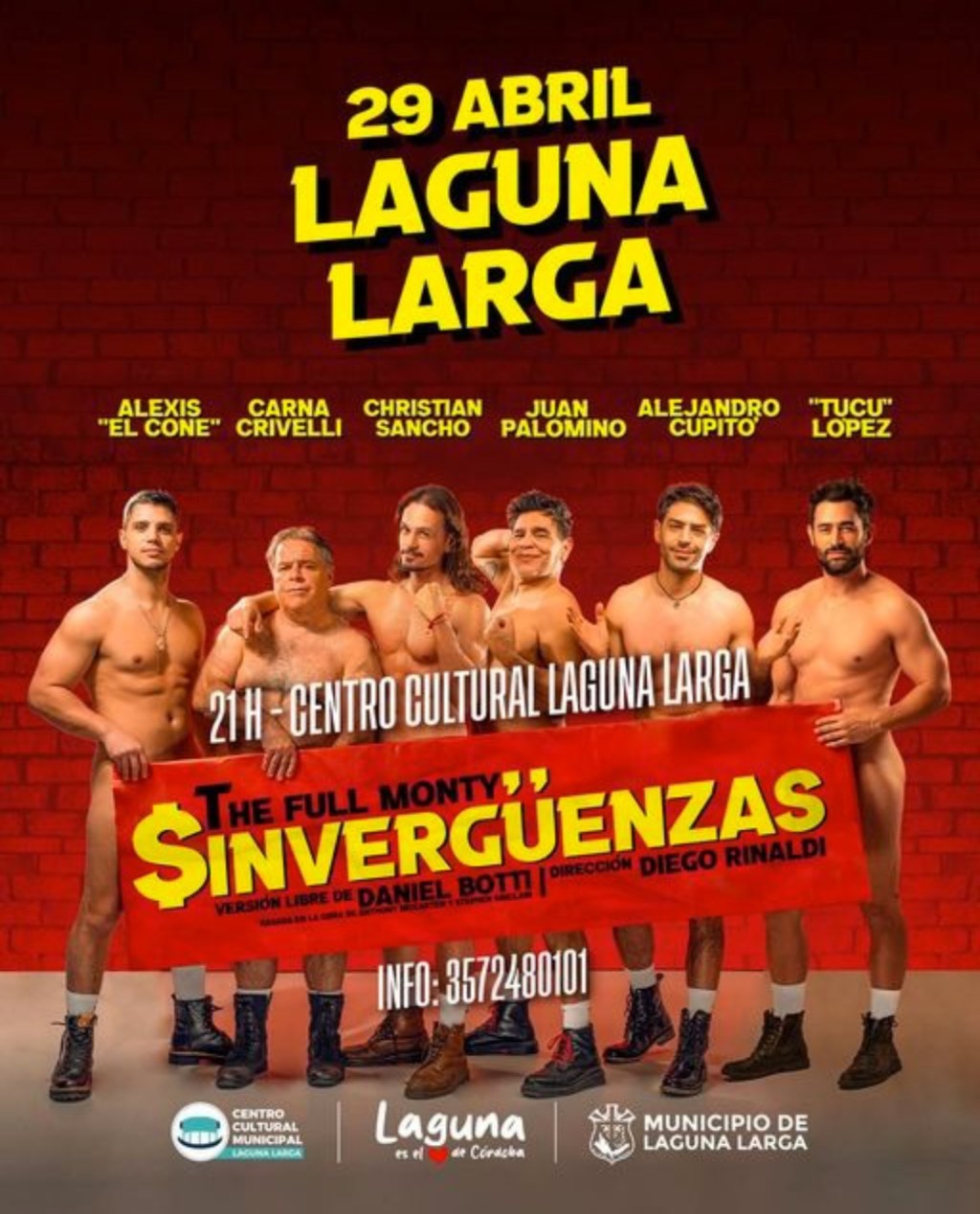 La Obra Furor de Argentina se Presenta en Laguna Larga: “Sin&nbsp;Vergüenzas”