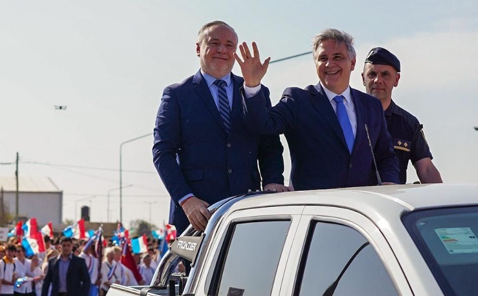 En Villa María, Llaryora encabezó el acto por el día de la bandera de&nbsp;Córdoba
