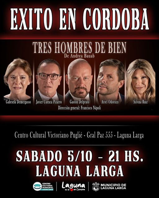 “𝐓𝐫𝐞𝐬 𝐡𝐨𝐦𝐛𝐫𝐞𝐬 𝐝𝐞 𝐛𝐢𝐞𝐧” llegan a Laguna&nbsp;Larga