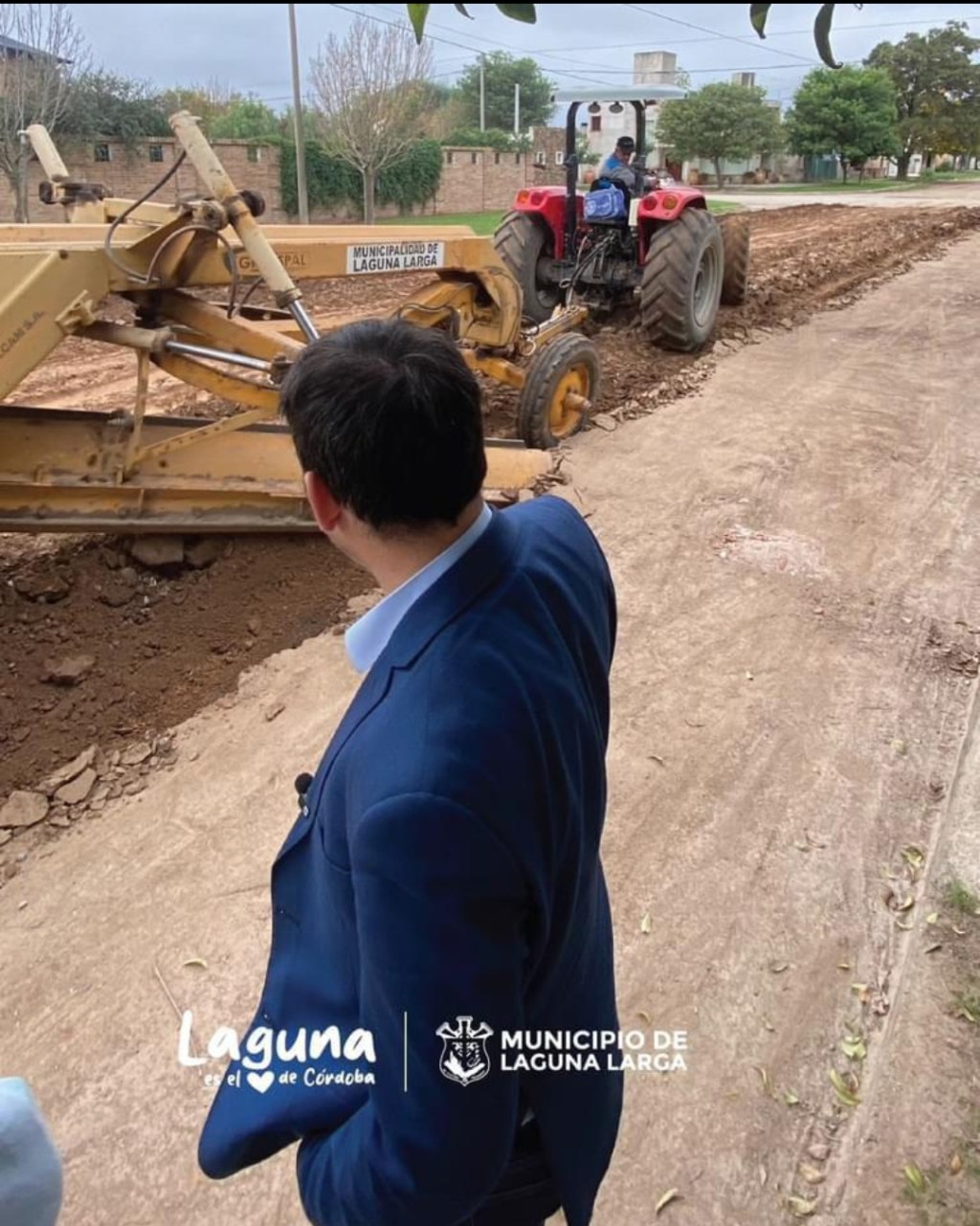 Laguna Larga continúa con la Obra&nbsp;Pública.